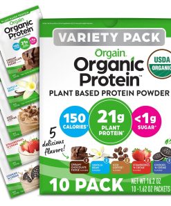 Single Serve Organic Protein™ Plant Based Protein Powder - Variety Pack