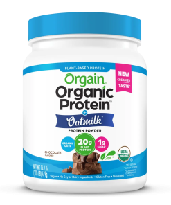 Organic Protein™ + Oatmilk Plant Based Protein Powder - Chocolate